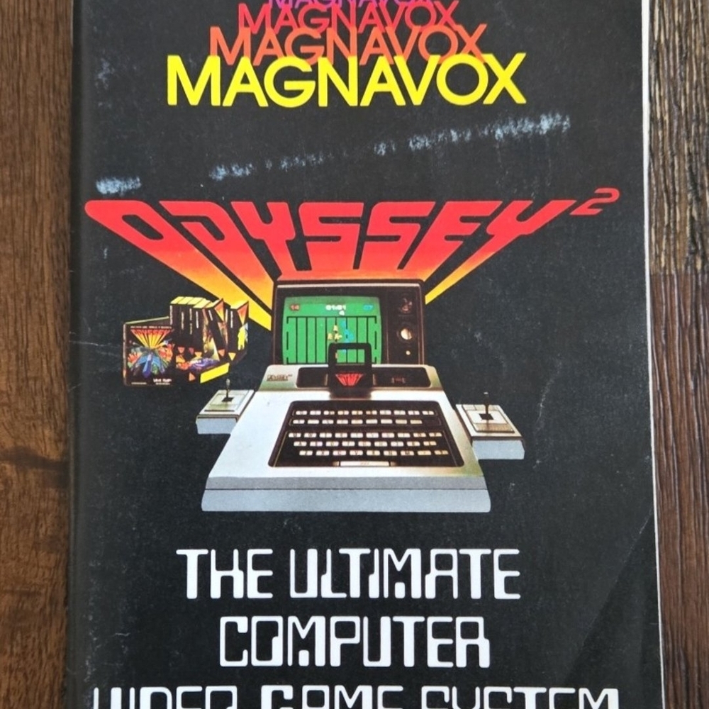 Magnavox Odyssey 2 Video Game System Poster